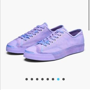 NEW Converse Jack Purcell Burnished Suede Lilac / Blue size 4.5 M / 6 W